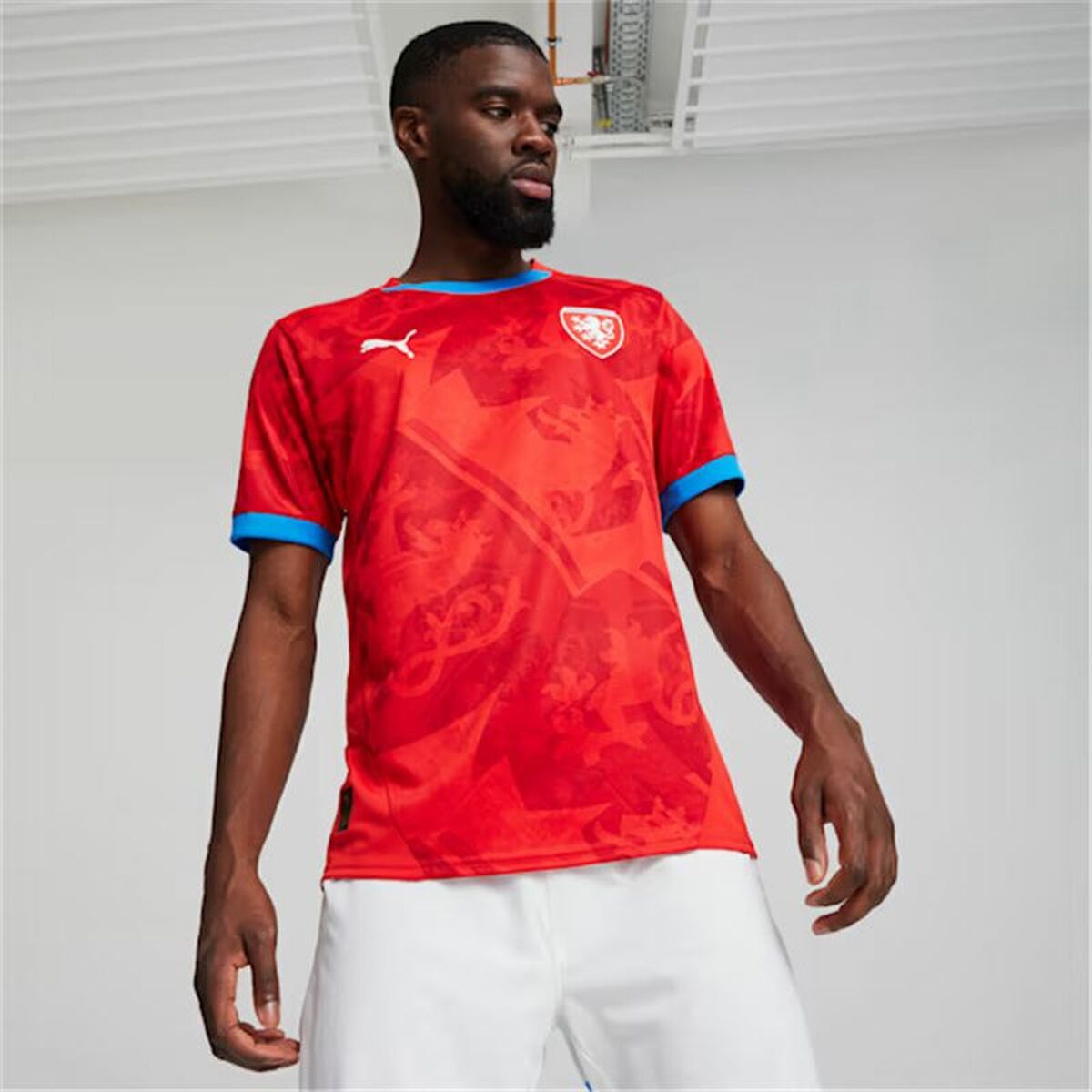 Tricou cu Mânecă Scurtă Bărbați Puma Repúplica Checa 2024