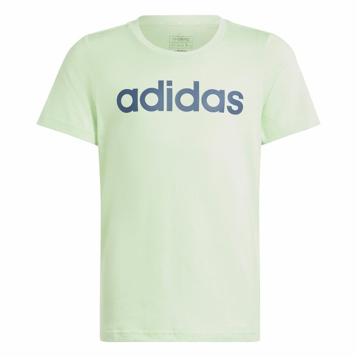 Tricou cu Mânecă Scurtă pentru Copii Adidas G Lin Verde deschis