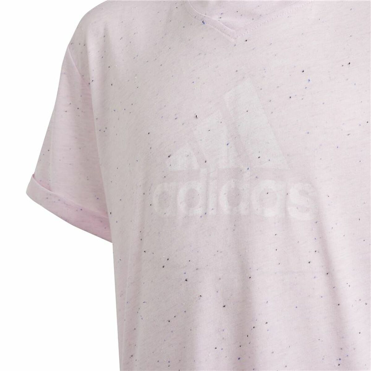 Tricou cu Mânecă Scurtă pentru Copii Adidas G Fi Bl Roz