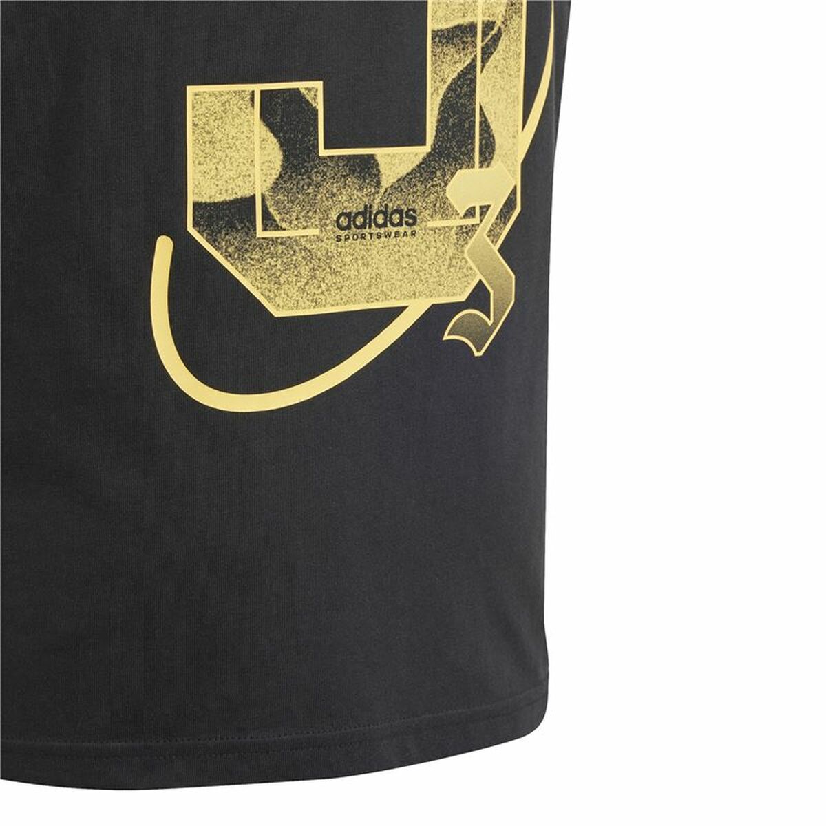 Tricou cu Mânecă Scurtă Adidas Hot G Negru