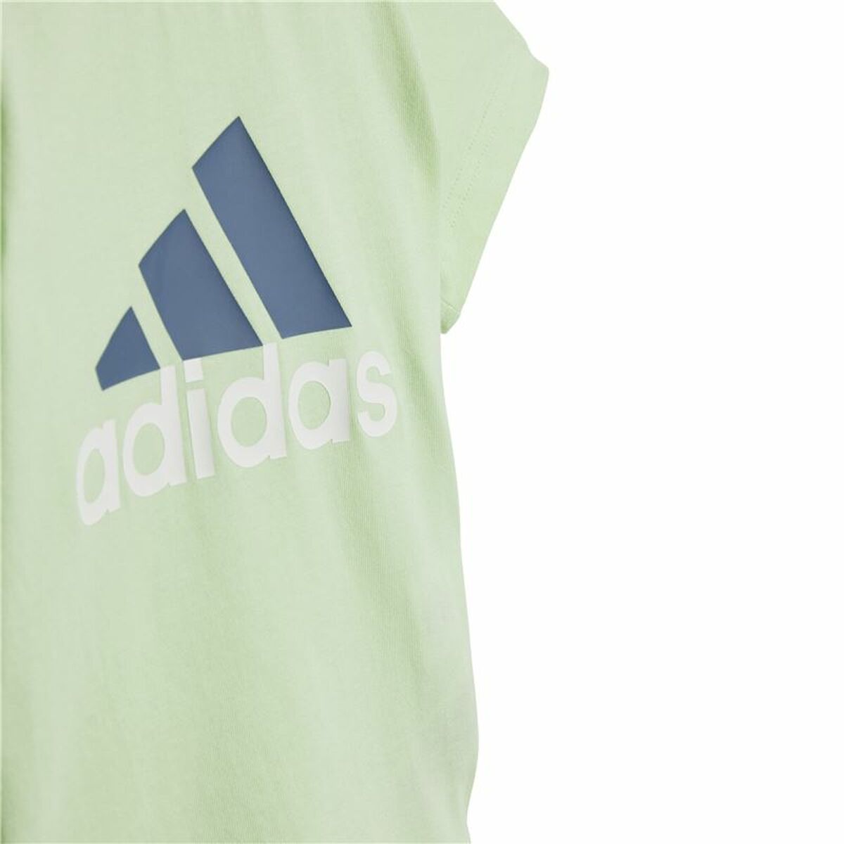 Set Sport pentru Bebeluși Adidas Bl Cotton Set Infantil Albastru Verde deschis