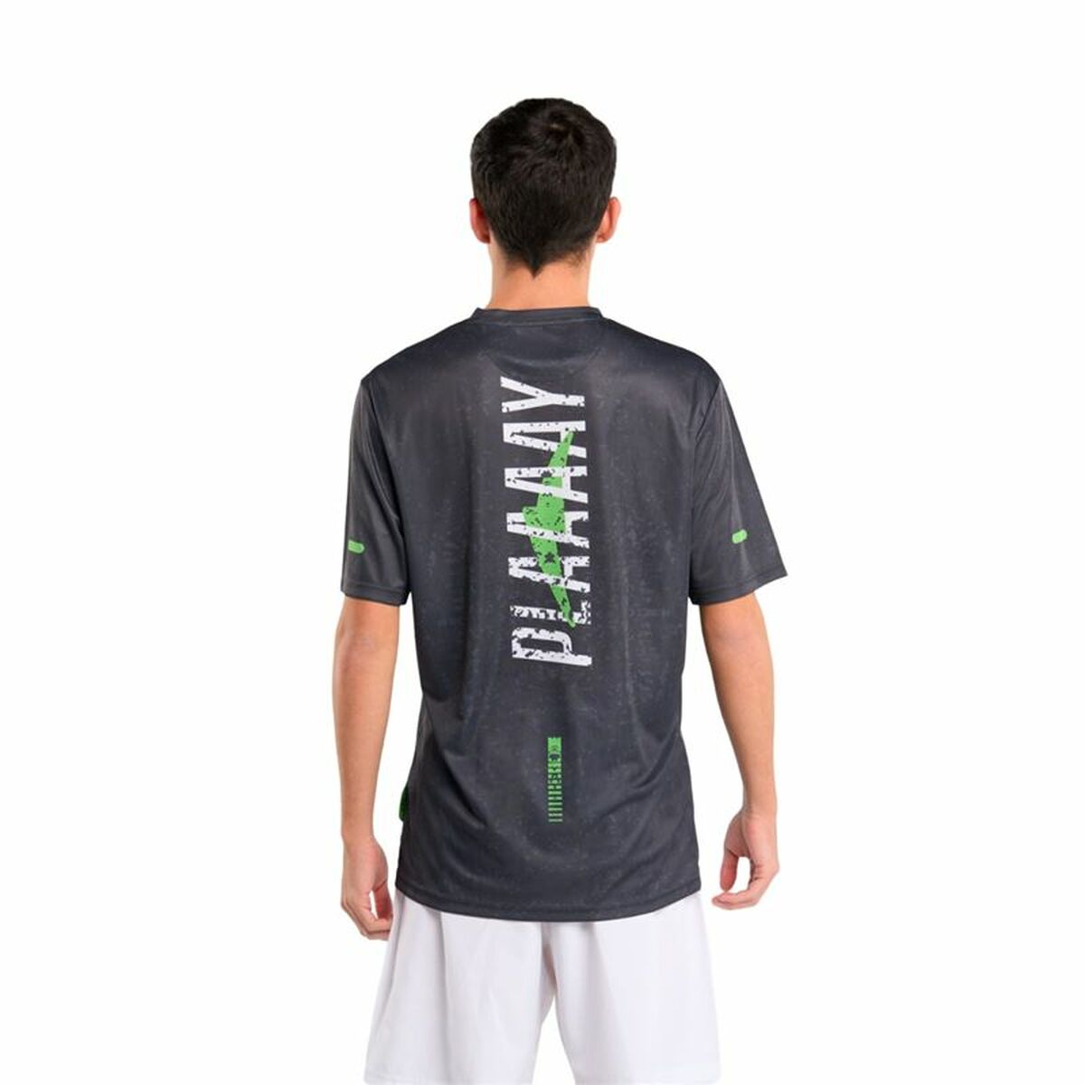 Tricou Sport cu Mânecă Scurtă Lok Sports Play Negru Padel