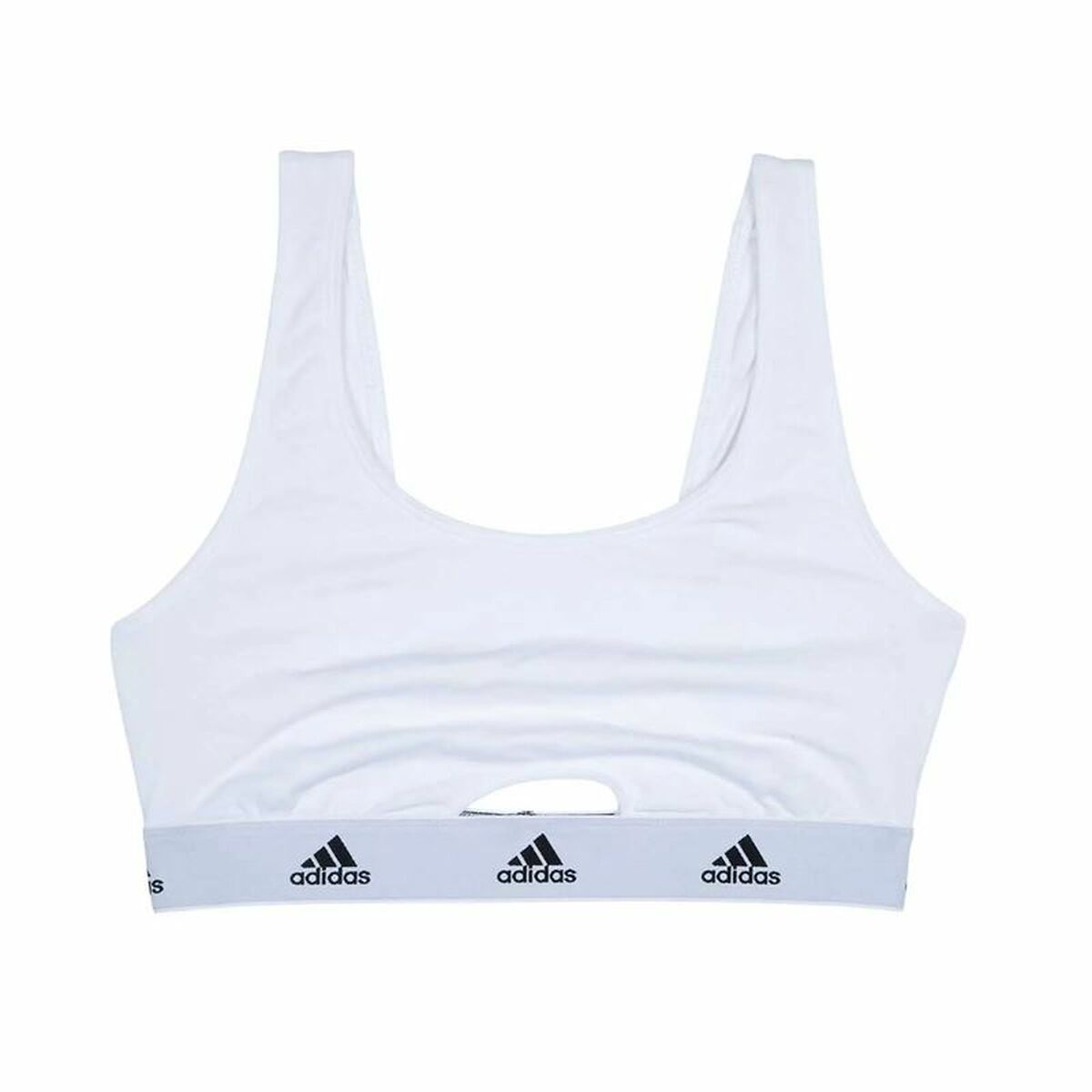 Sutien Sport Adidas Active Comfort Cotton Alb