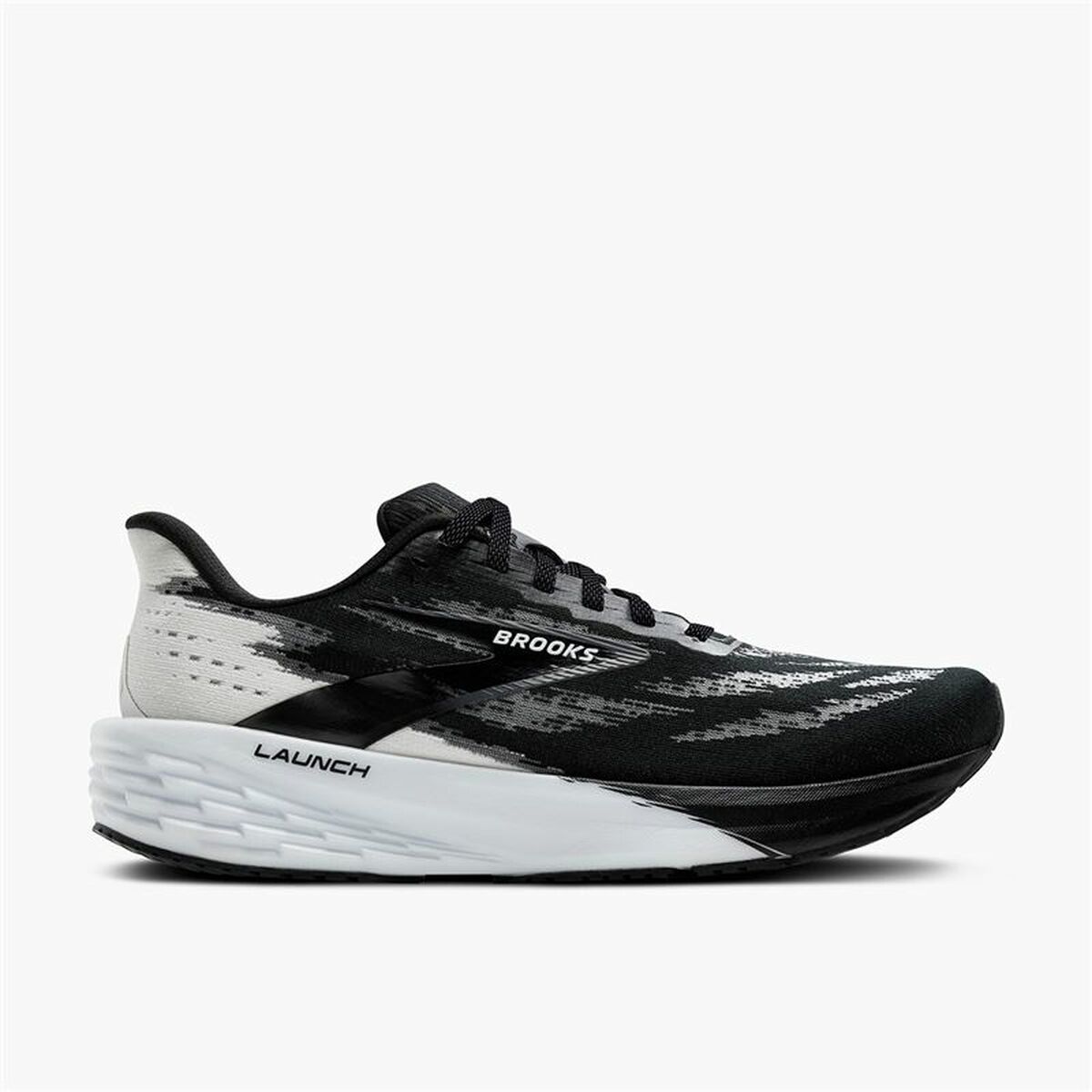 Încălțăminte de Running pentru Adulți Brooks Launch 11 Alb Negru