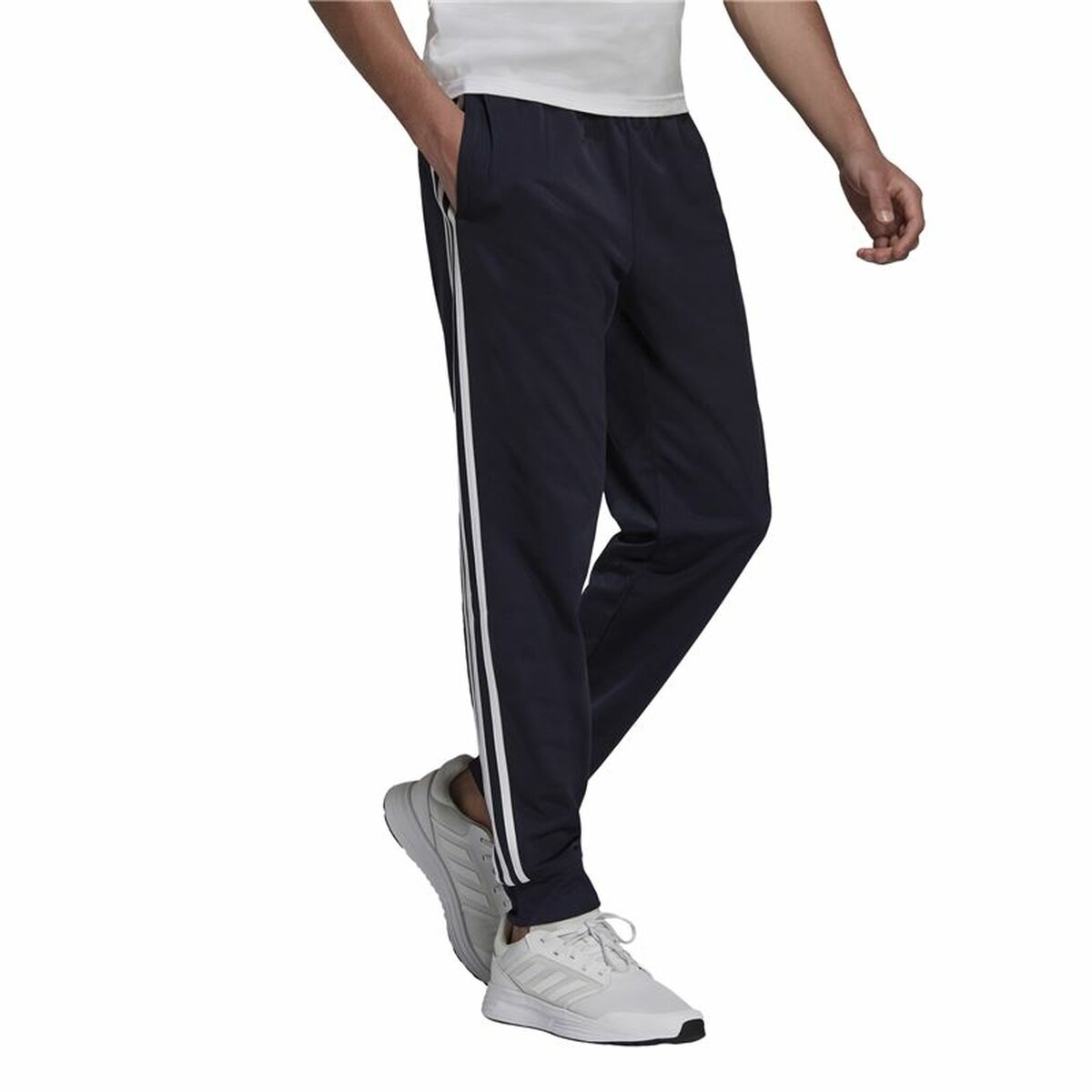 Pantalon de Trening pentru Adulți Adidas 3S Jog Tp Tri Albastru închis