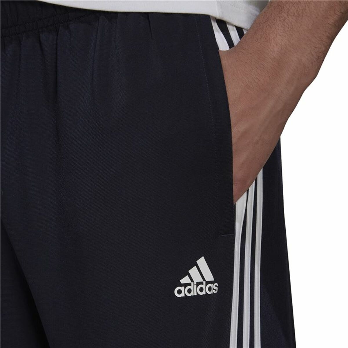 Pantalon de Trening pentru Adulți Adidas 3S Jog Tp Tri Albastru închis