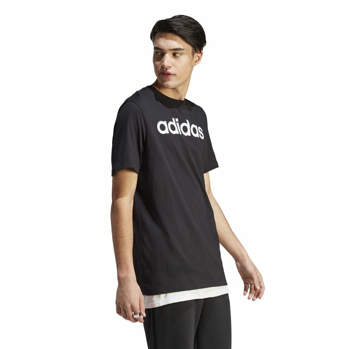 Tricou cu Mânecă Scurtă Bărbați Adidas Essentials Single Jersey S