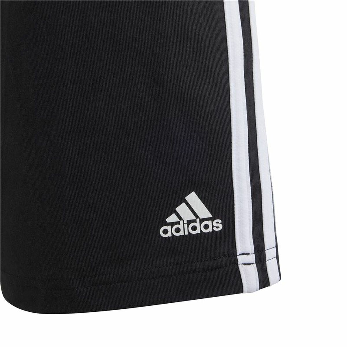 Pantalon scurt Adidas Essentials Knit 3 bandas Infantil Unisex 11-12 ani