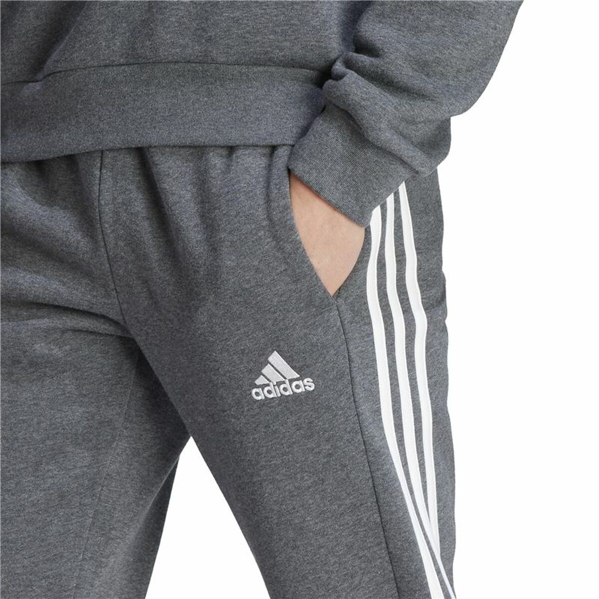 Pantaloni pentru Adulți Adidas 3S Fl Tc Pt