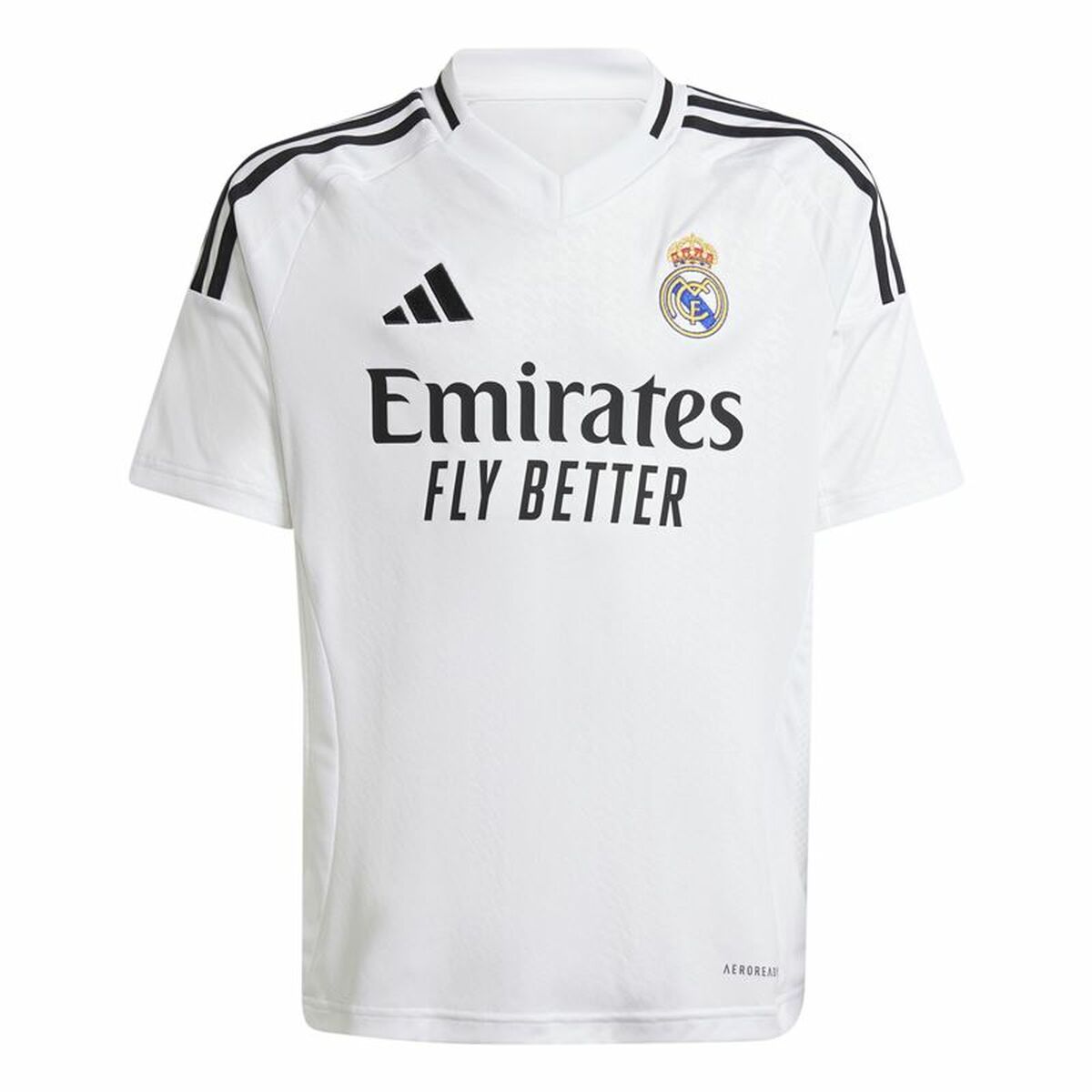 Set Sport pentru Copii Adidas Real Madrid 24/25 Home Kit Alb
