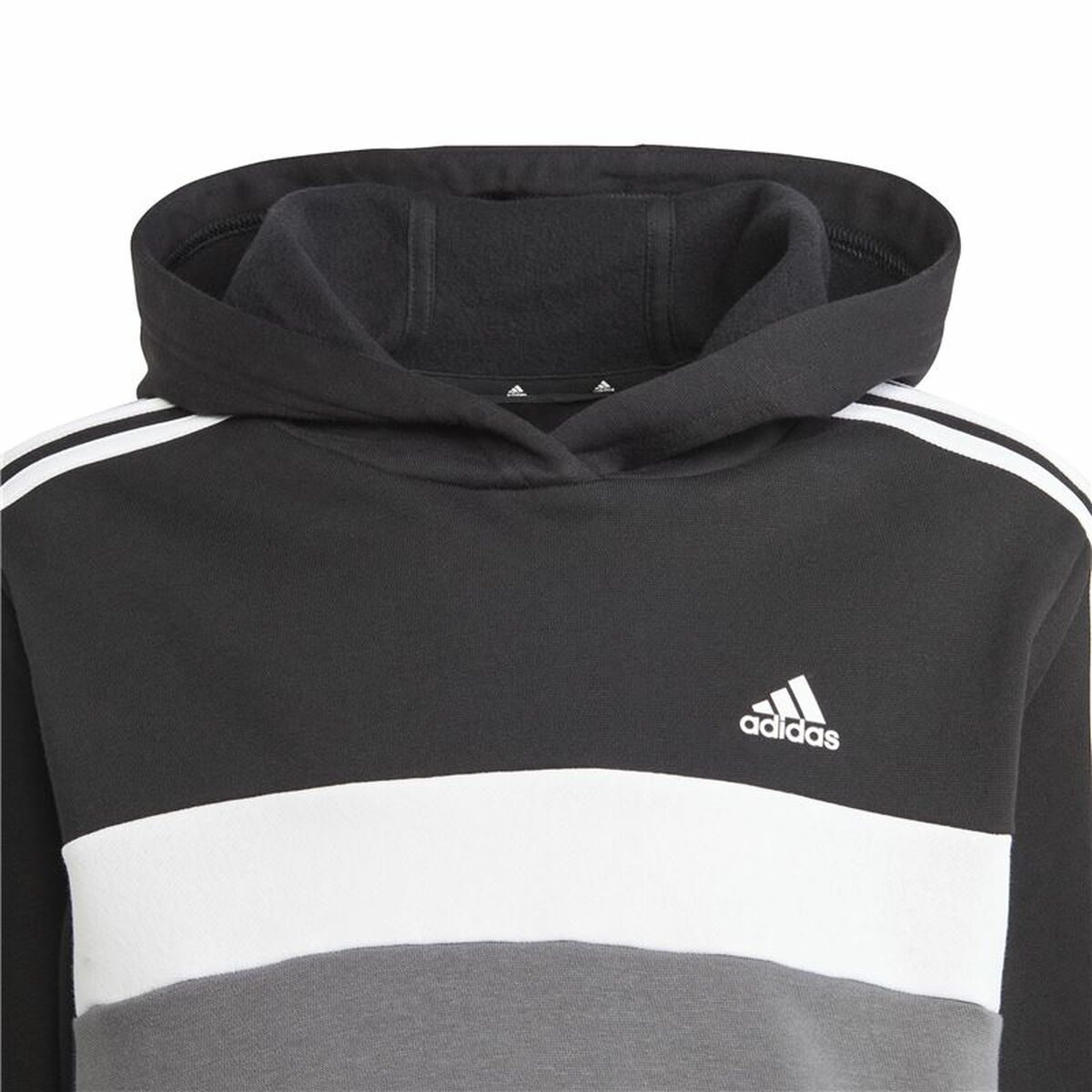 Trening Damă Adidas Tiberio 3- Stripes Colorblock Negru Gri