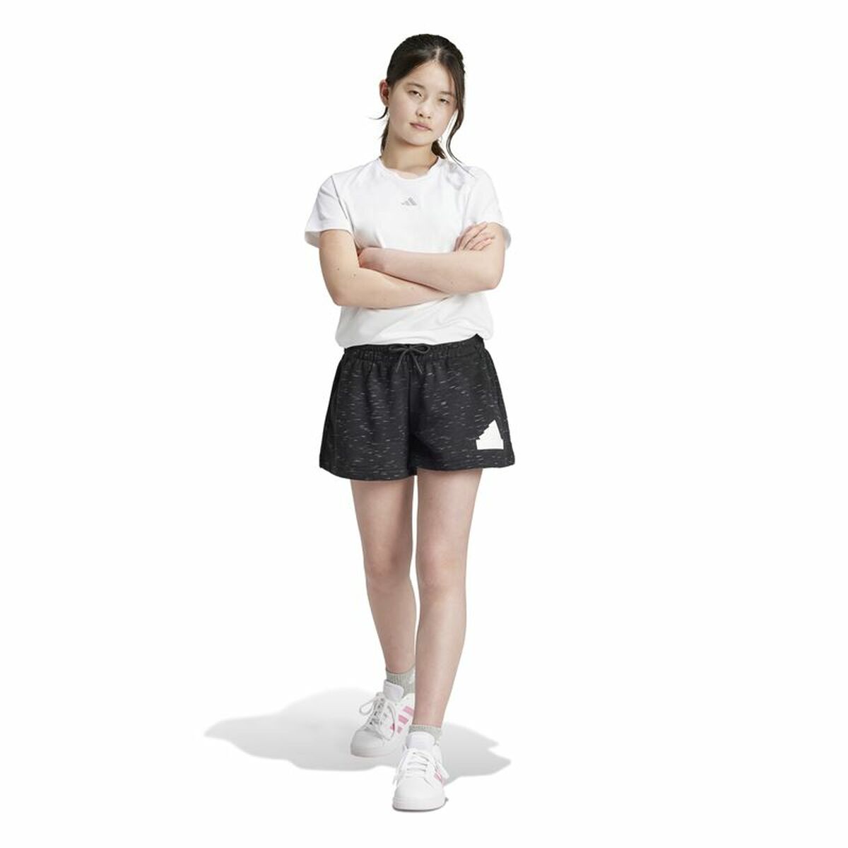 Pantalon Scurt Sport Adidas Future Icons Negru