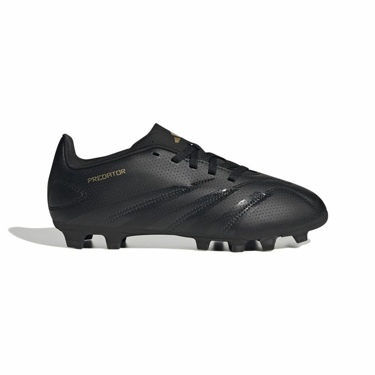Ghete de Fotbal pentru Copii Adidas Predator Club J Flexible Ground Negru