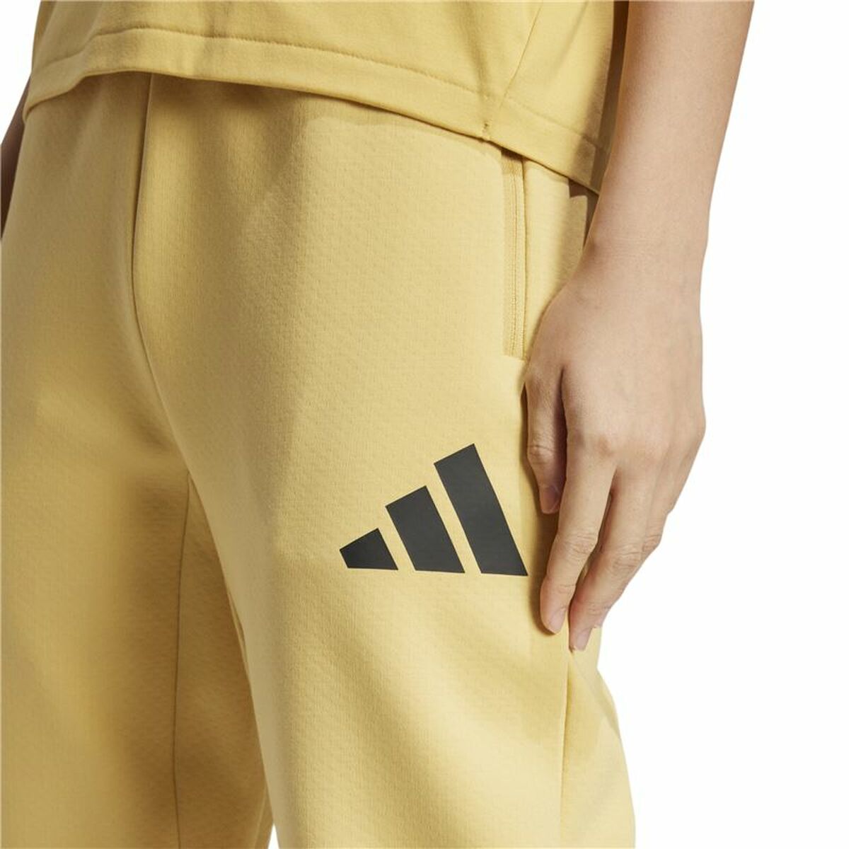 Pantaloni lungi de sport Adidas Z.N.E. Galben Femeie