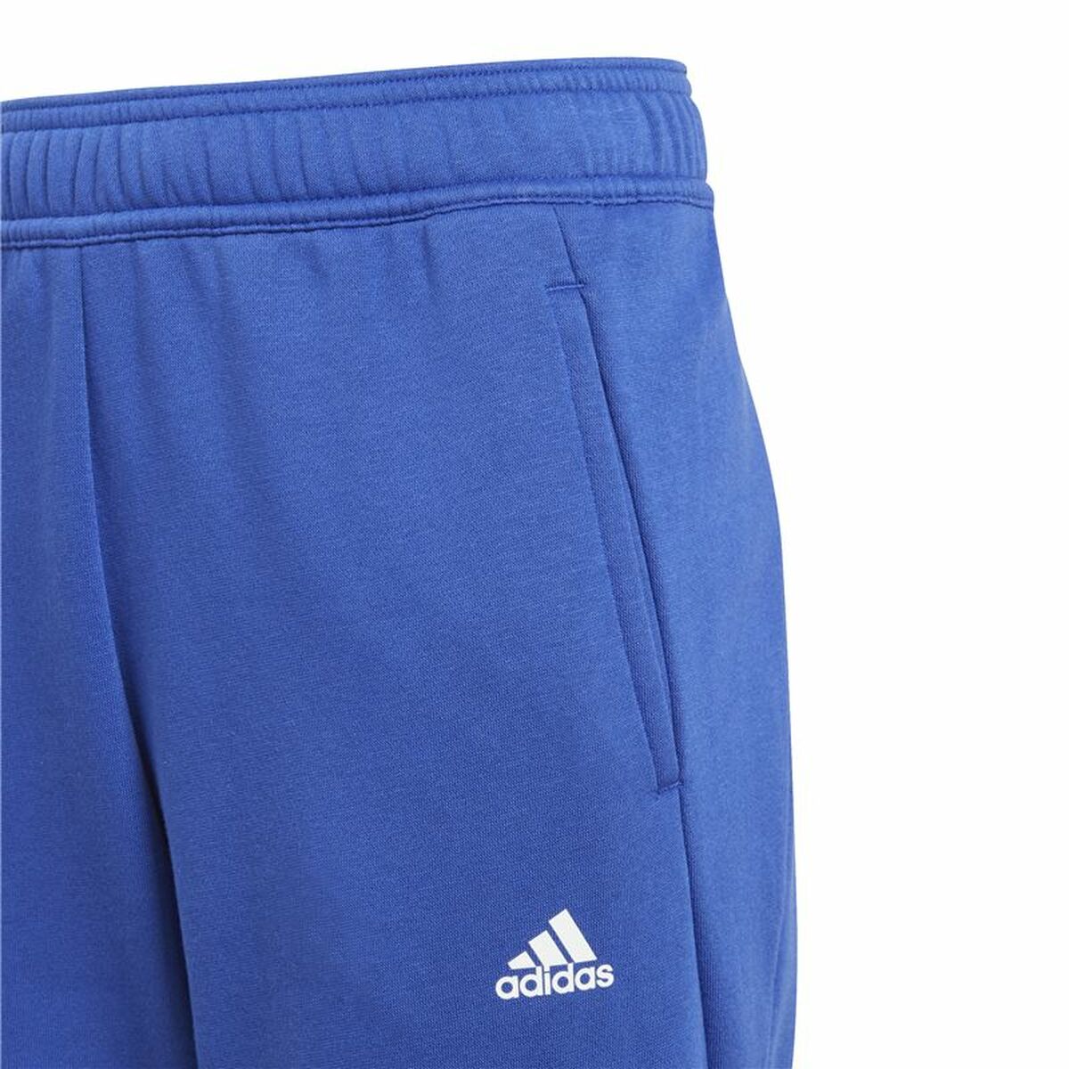 Pantaloni lungi de sport Adidas 3 Bandas Tib Pt Infantil Albastru Unisex