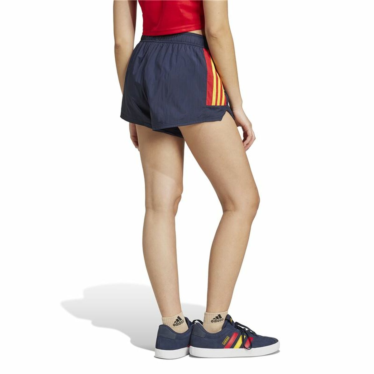 Pantalon Scurt Sport Adidas Tiro Cut 3 Bandas Summer Albastru