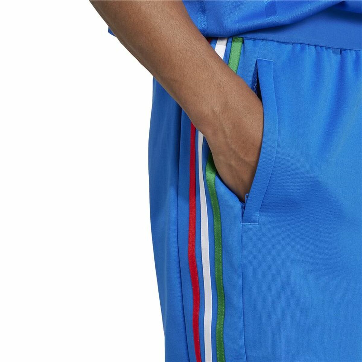 Pantalon Scurt Sport Adidas Tiro Nations Pack Albastru Verde