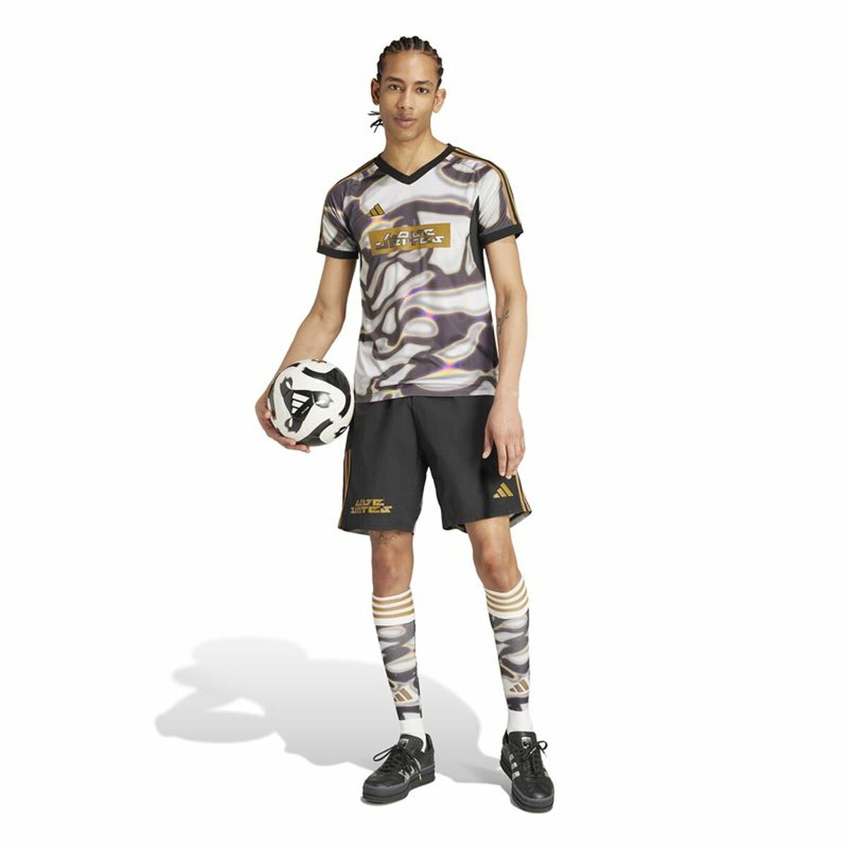 Pantalon Scurt Sport Adidas Tiro Downtime Pride Negru