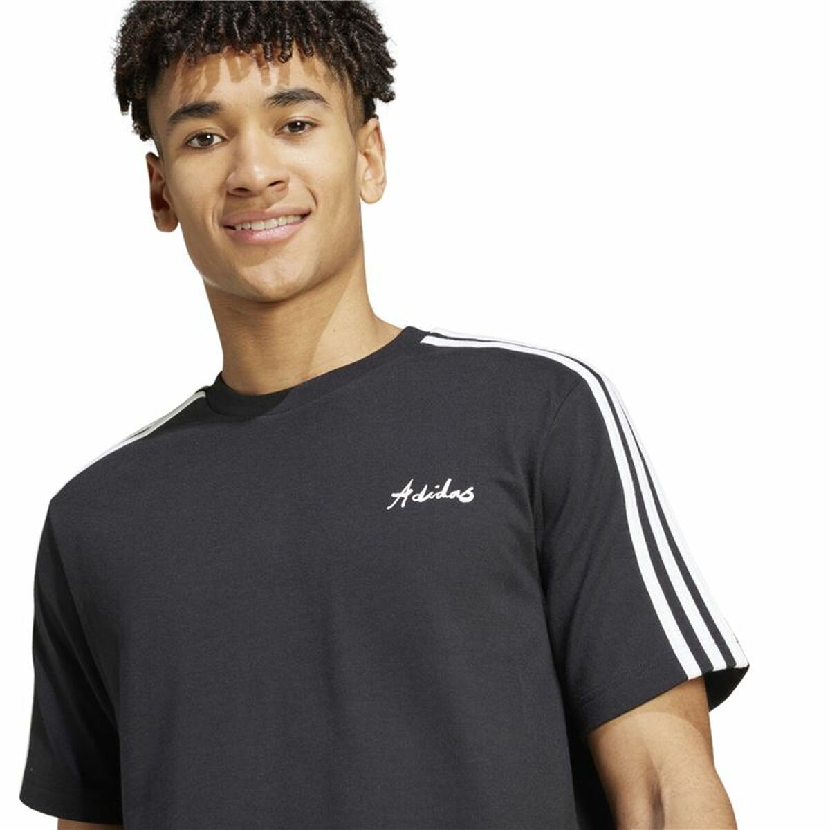 Tricou cu Mânecă Scurtă Bărbați Adidas Gallery Graphic Negru