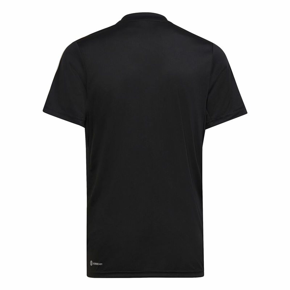 Tricou cu Mânecă Scurtă Copii Adidas Essentials 3S Negru