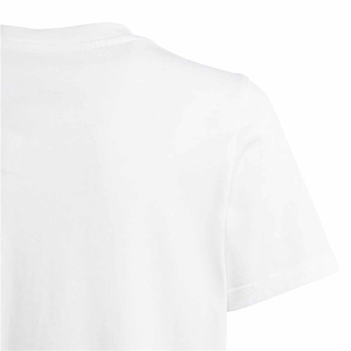 Tricou cu Mânecă Scurtă Copii Adidas B Camo Lin Alb