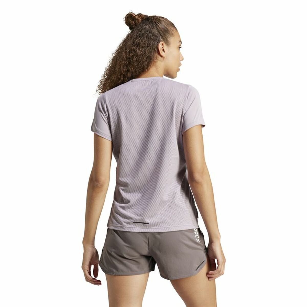 Tricou cu Mânecă Scurtă Bărbați Adidas Terrex Agravic Liliachiu