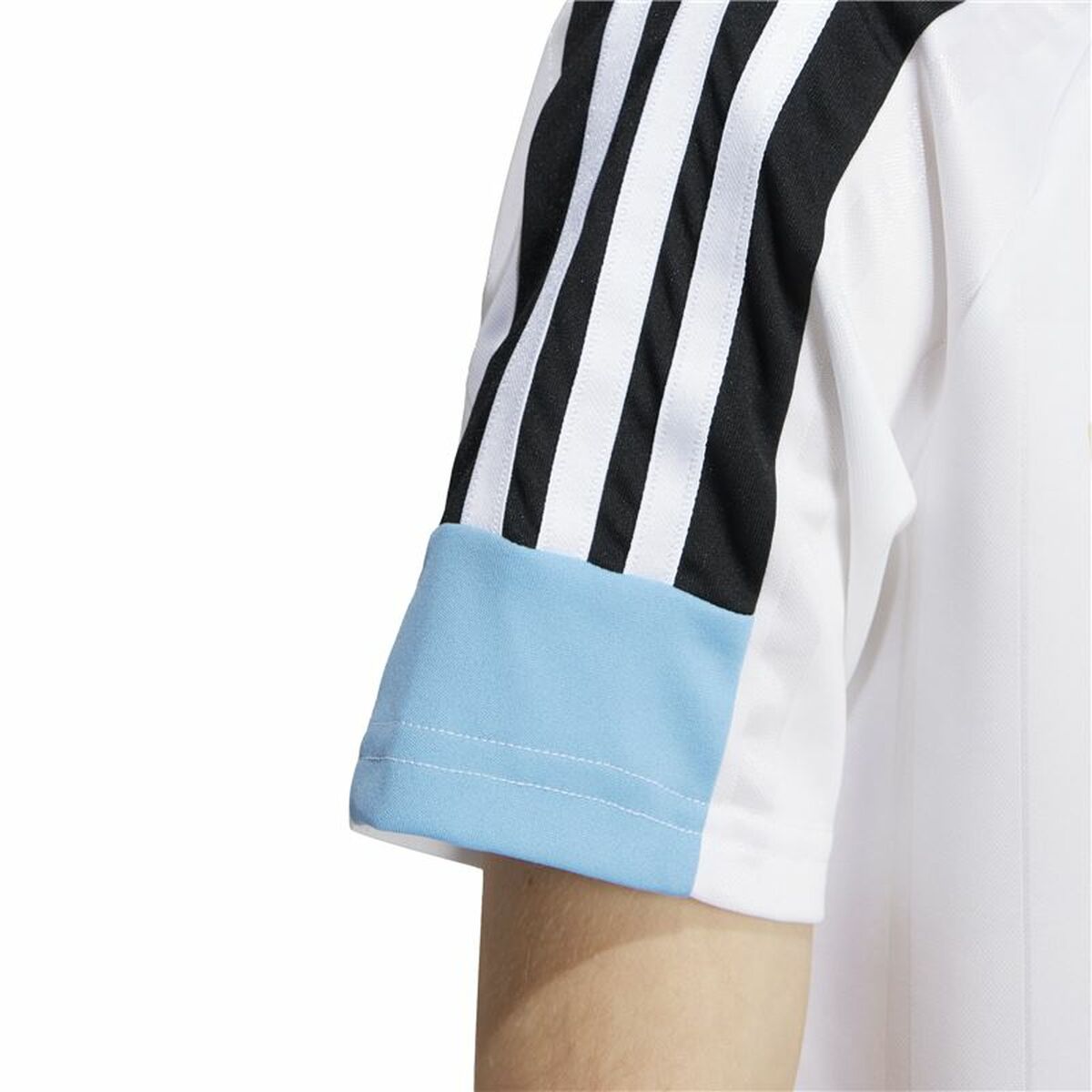 Tricou cu Mânecă Scurtă pentru Copii Adidas Nations Alb