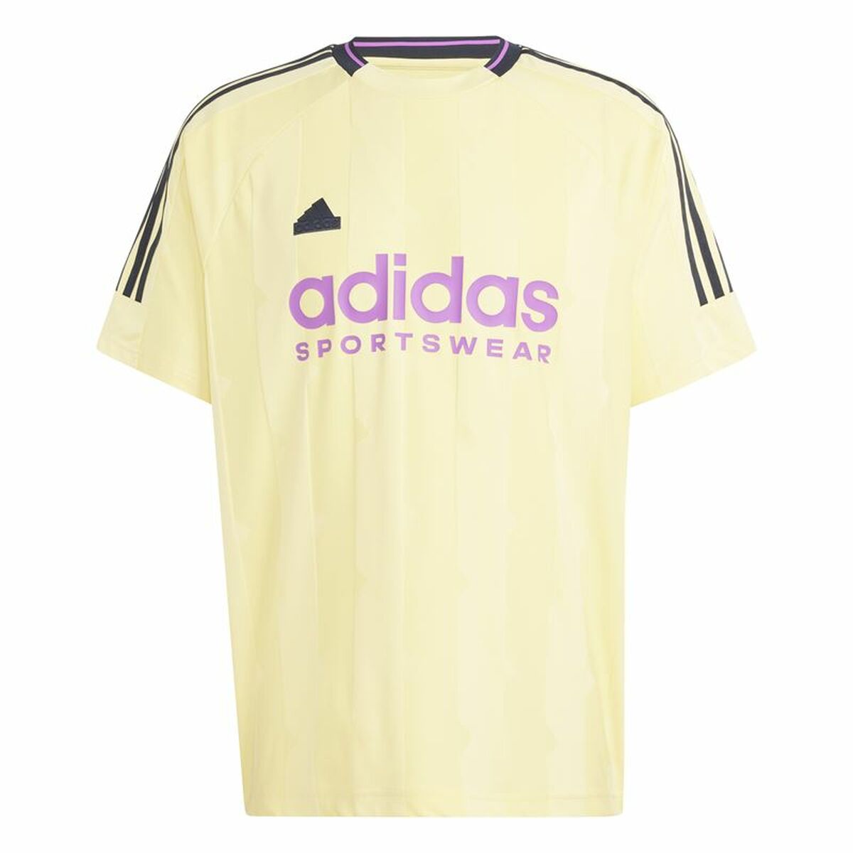Tricou cu Mânecă Scurtă Bărbați Adidas House Of Tiro Jacquard Galben