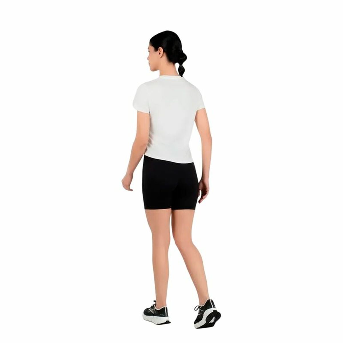 Colanți Sport de Damă Reebok Id Train Hr Bike Negru