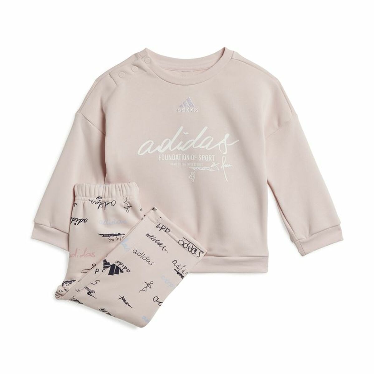 Trening Copii Adidas Brand Love Jogger Roz