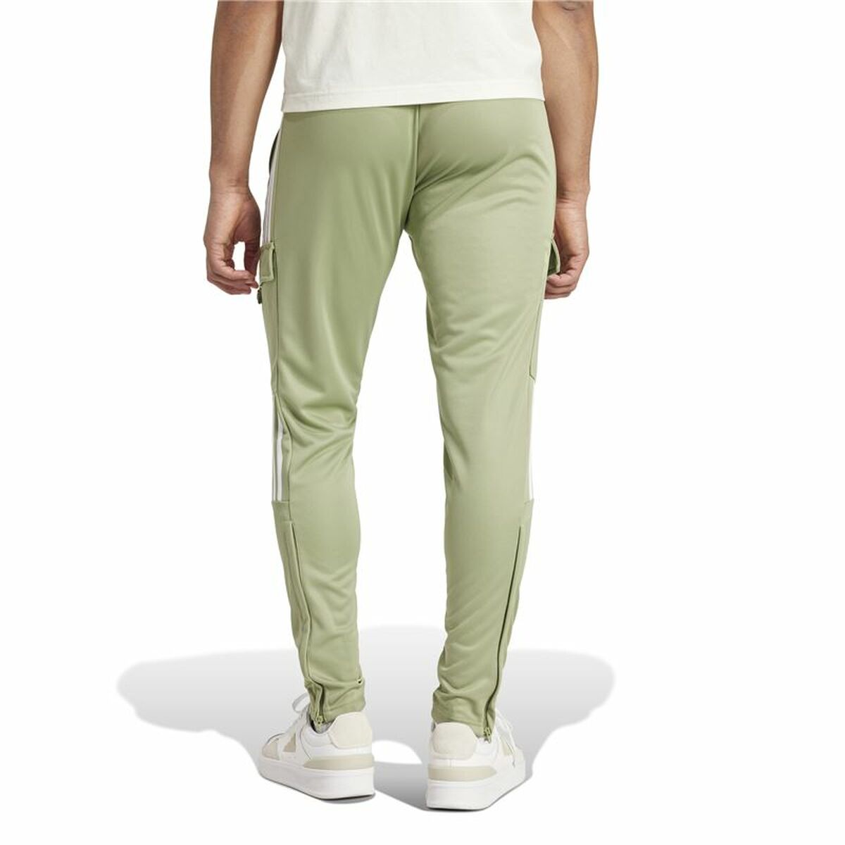 Pantaloni lungi de sport Adidas Tiro Cargo Verde Bărbați