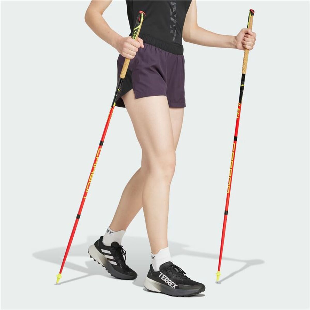 Pantalon Scurt Sport Adidas Terrex Multi Trail Albastru Castaniu