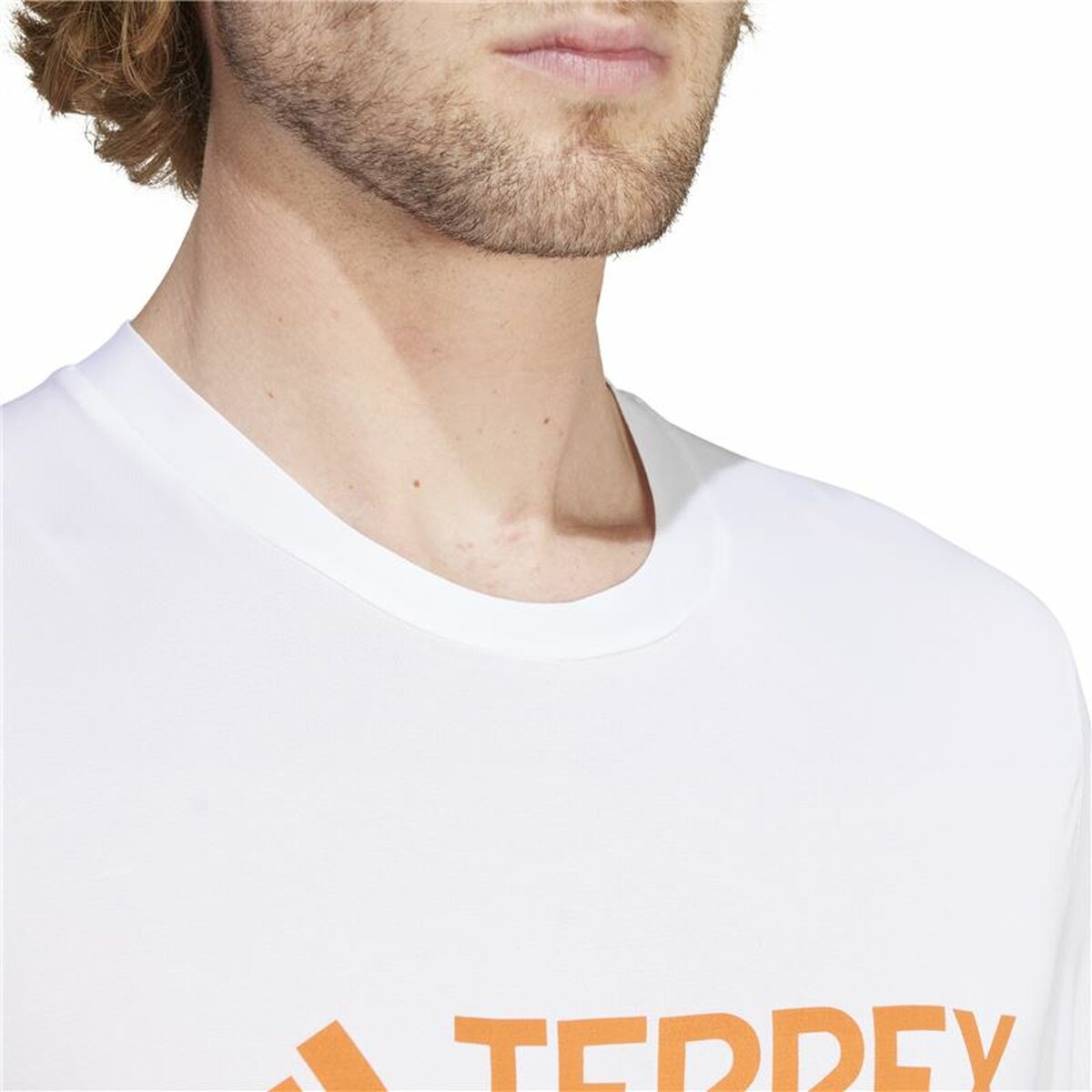 Tricou cu Mânecă Scurtă Bărbați Adidas Mt Log Tech Alb