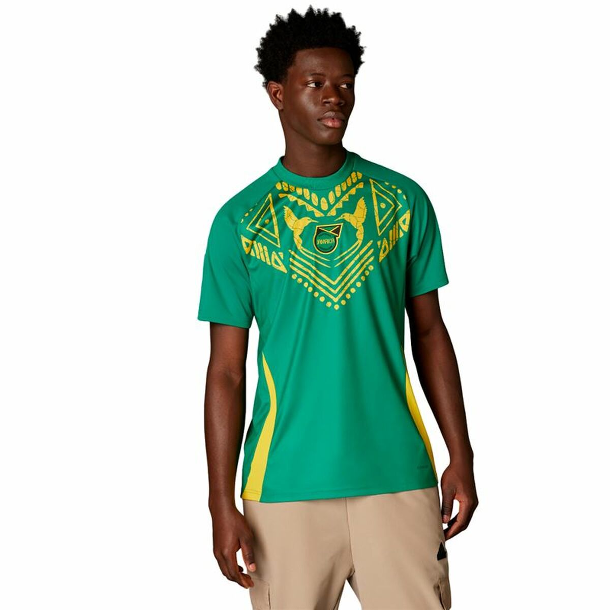 Tricou de fotbal Adidas Jamaica 2024 Pre Match Verde