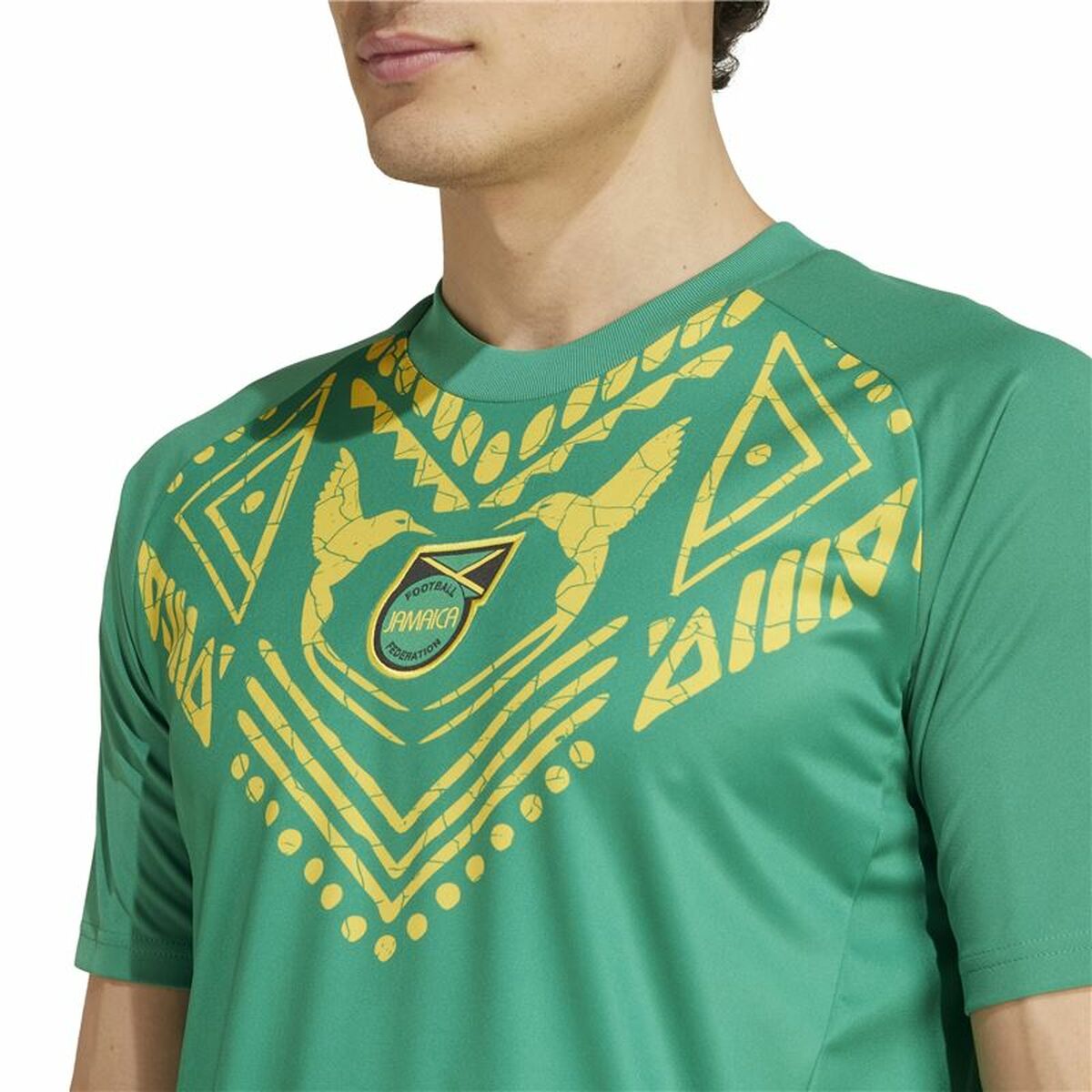 Tricou de fotbal Adidas Jamaica 2024 Pre Match Verde