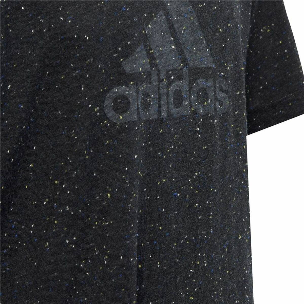 Tricou cu Mânecă Scurtă pentru Copii Adidas Negru