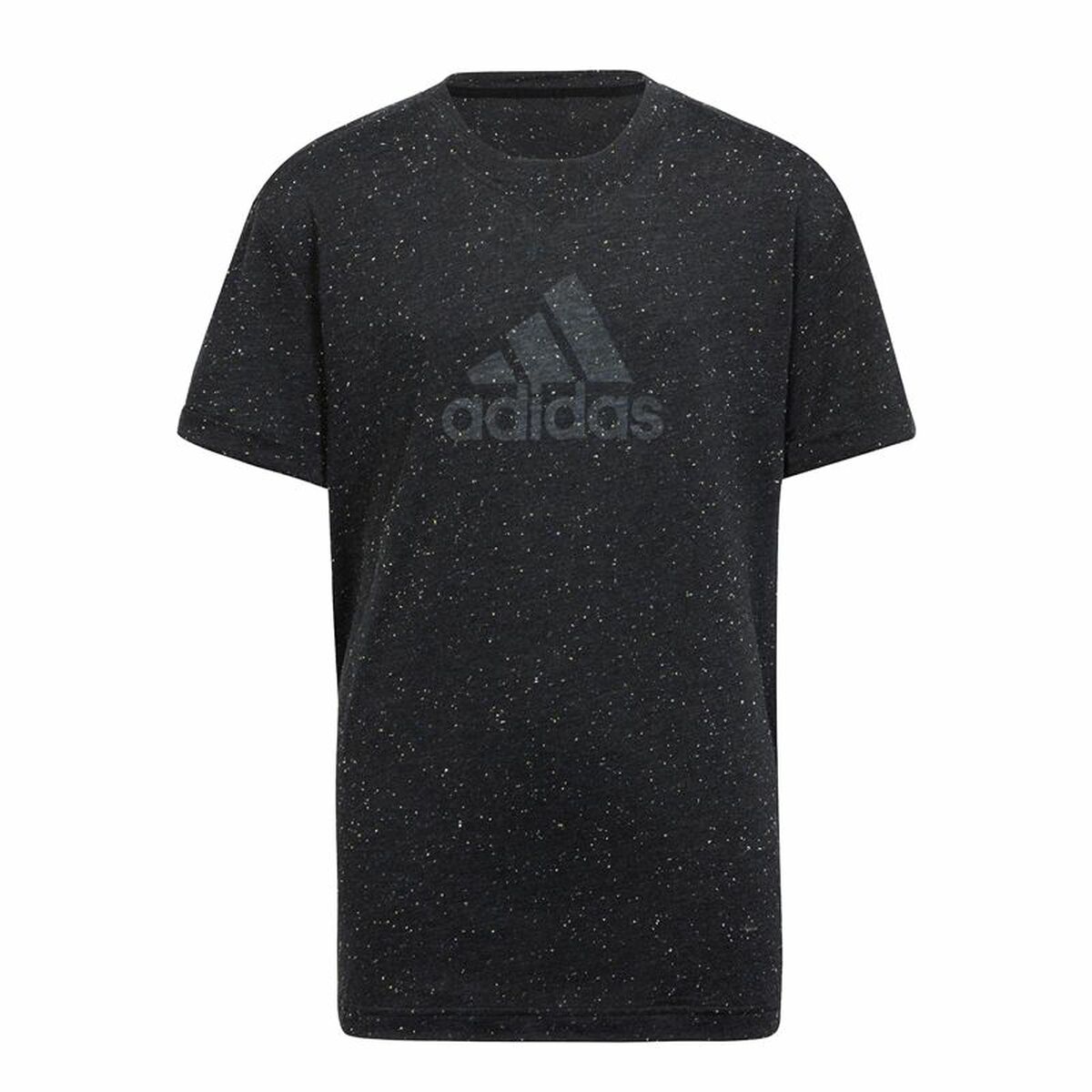 Tricou cu Mânecă Scurtă pentru Copii Adidas Negru