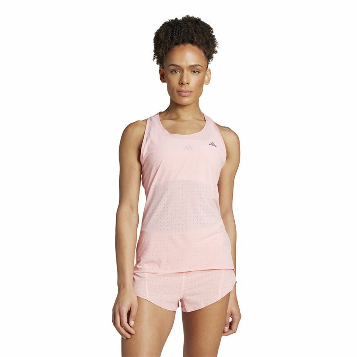 Tricou cu Mânecă Scurtă Bărbați Adidas Adizero Roz