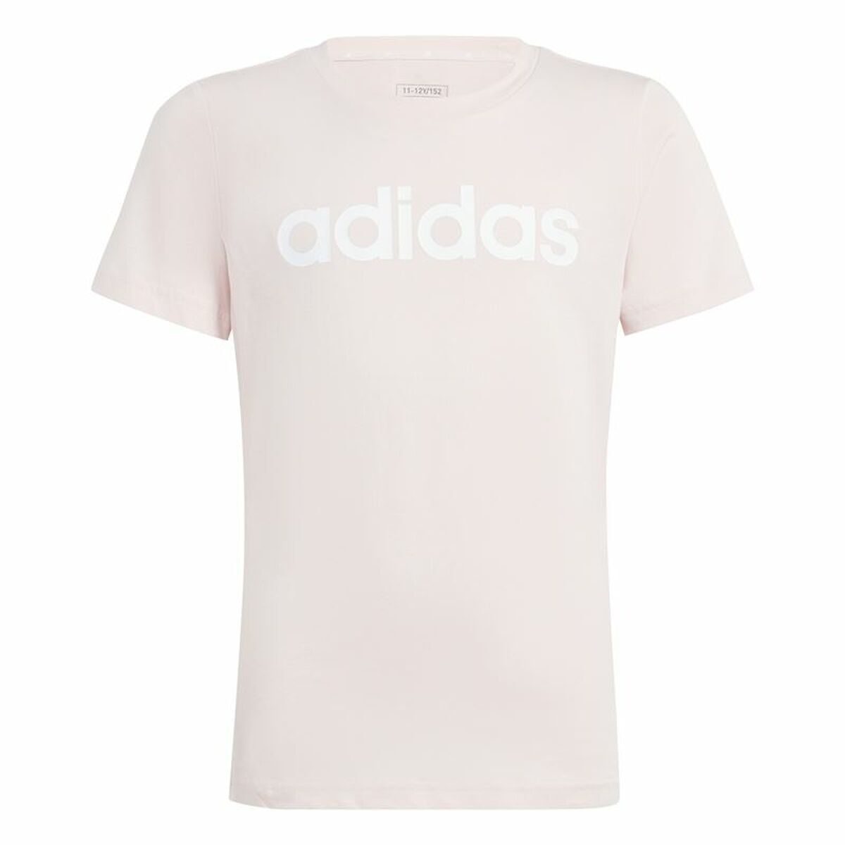 Tricou cu Mânecă Scurtă pentru Copii Adidas Essentials Linear Logo Cotton Slim Fit