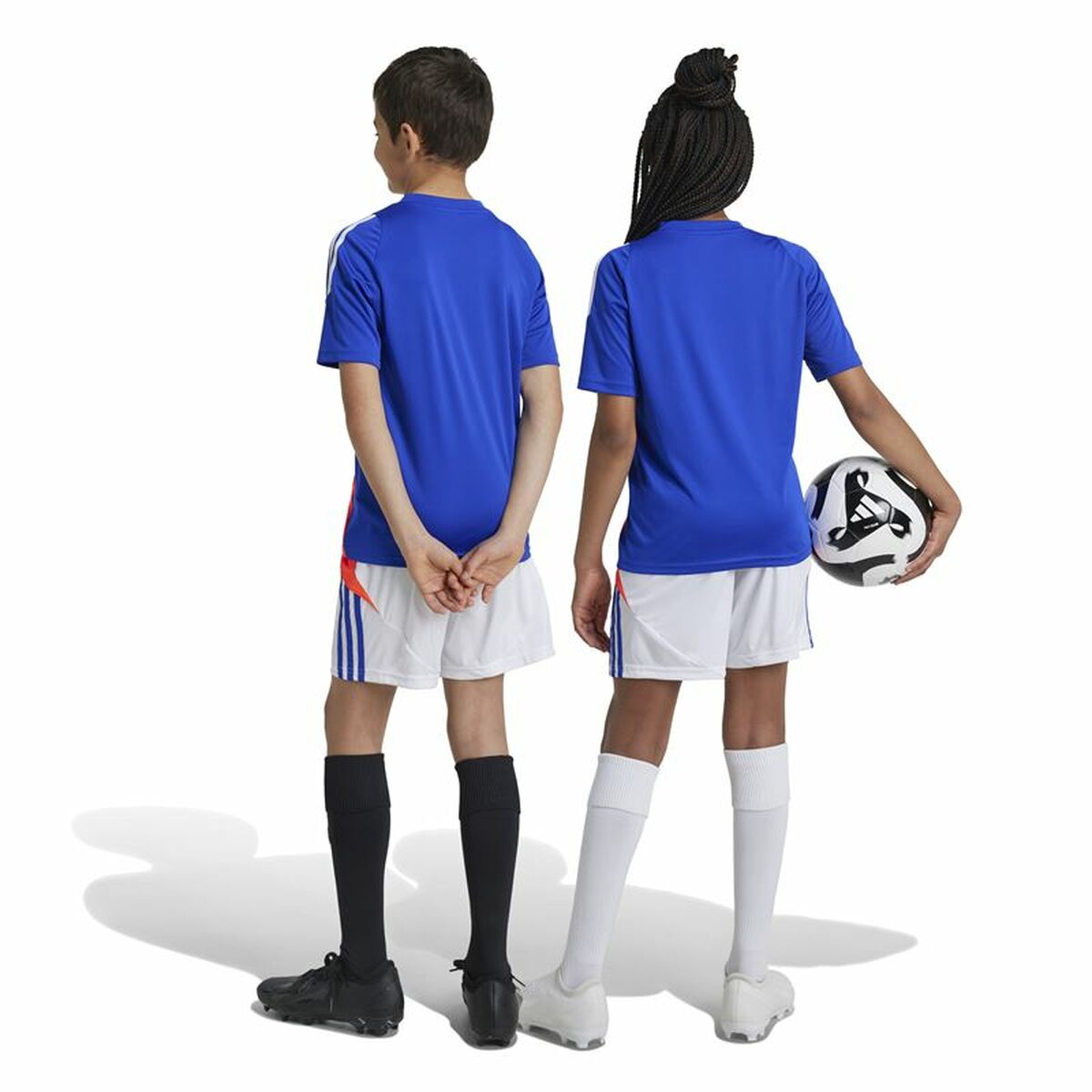 Pantalon Scurt Sport Adidas Tiro24 Alb