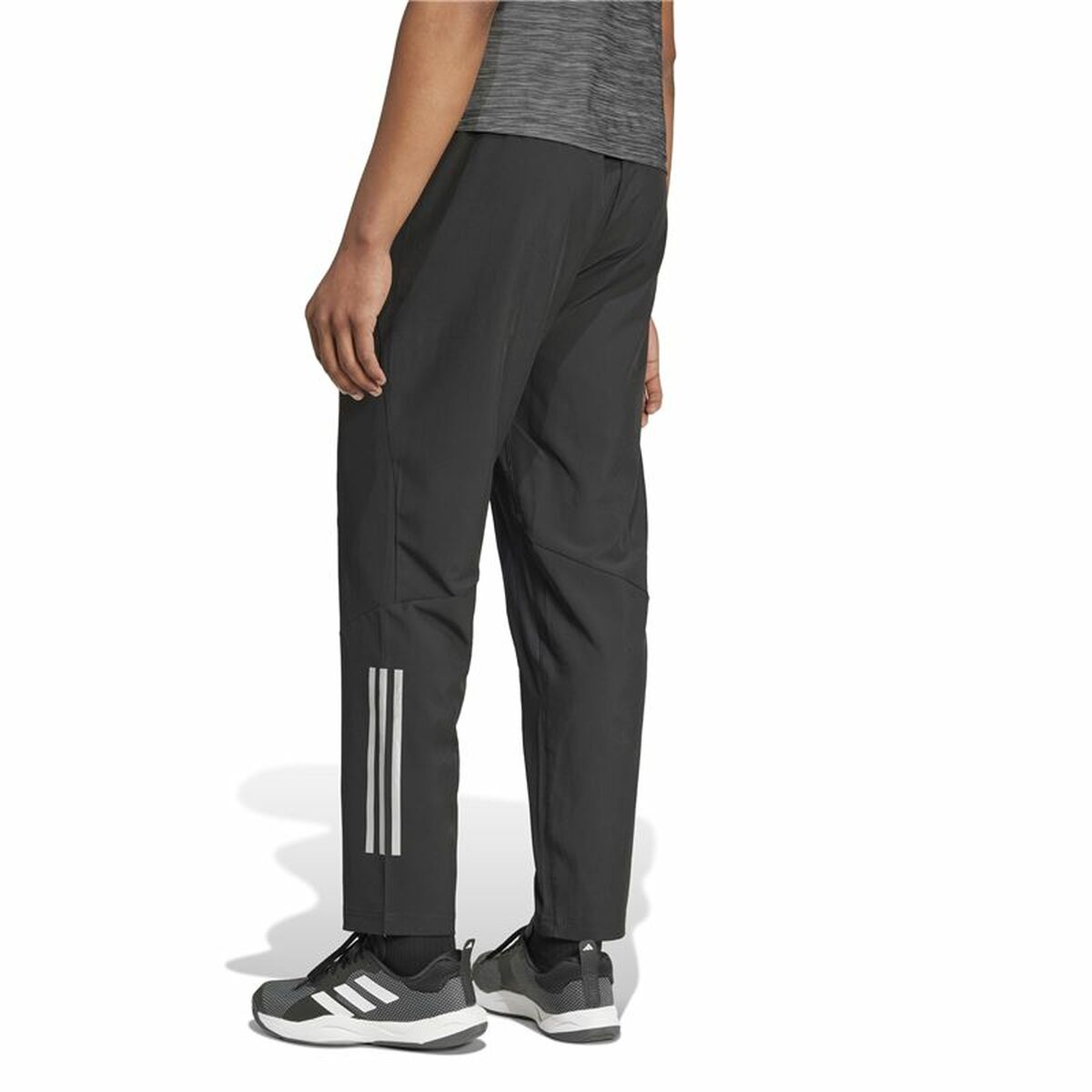 Pantaloni lungi de sport Adidas Gym+ Training Negru Bărbați