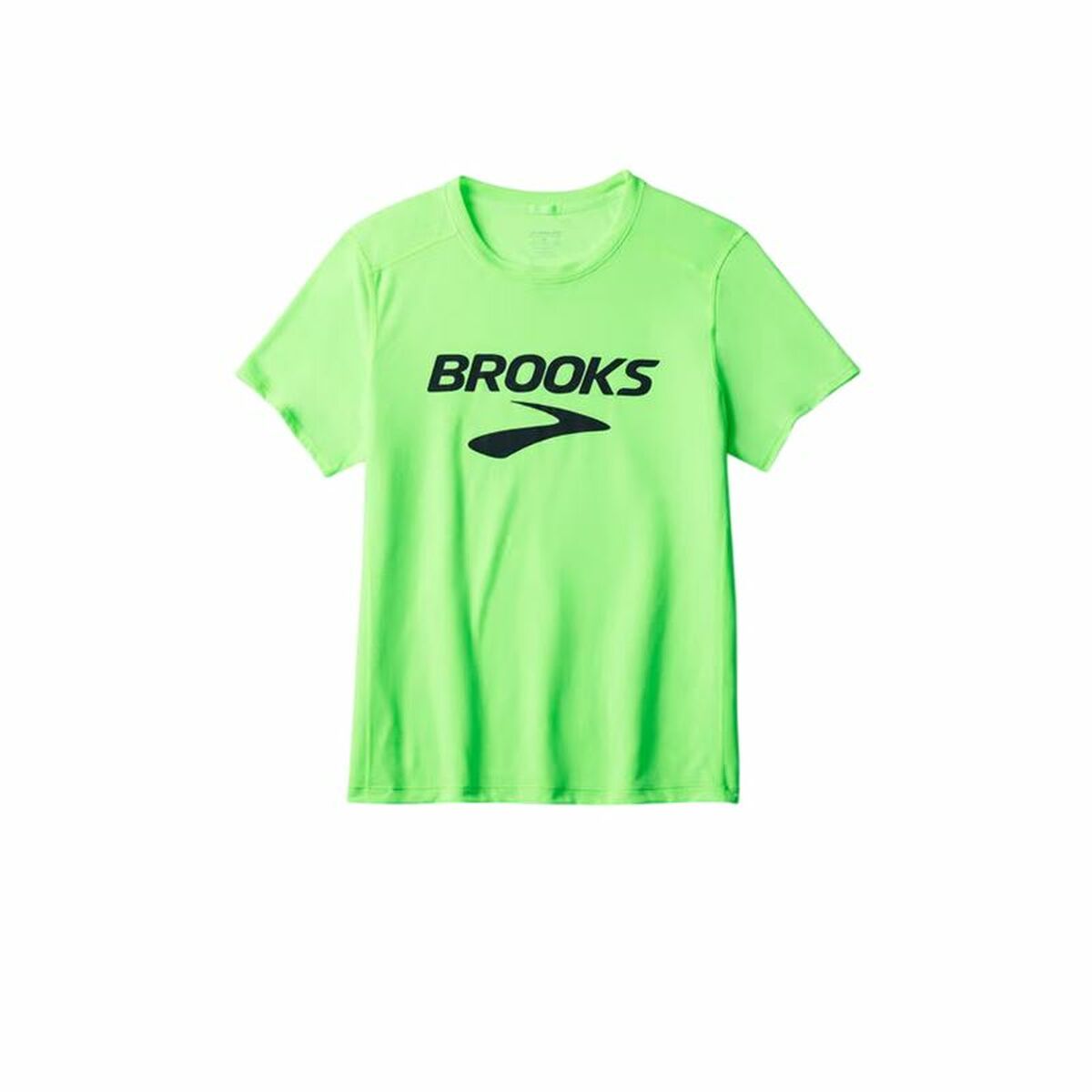 Tricou cu Mânecă Scurtă Bărbați Brooks Distance Sleeve 3.0 Verde