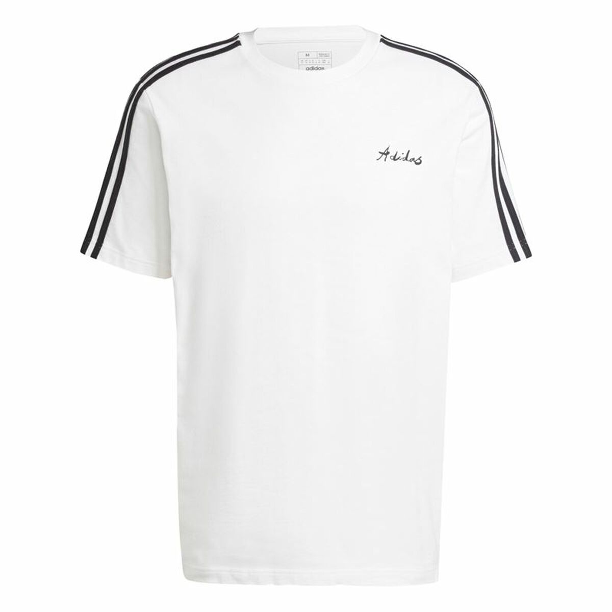 Tricou cu Mânecă Scurtă Bărbați Adidas Gallery Graphic Alb