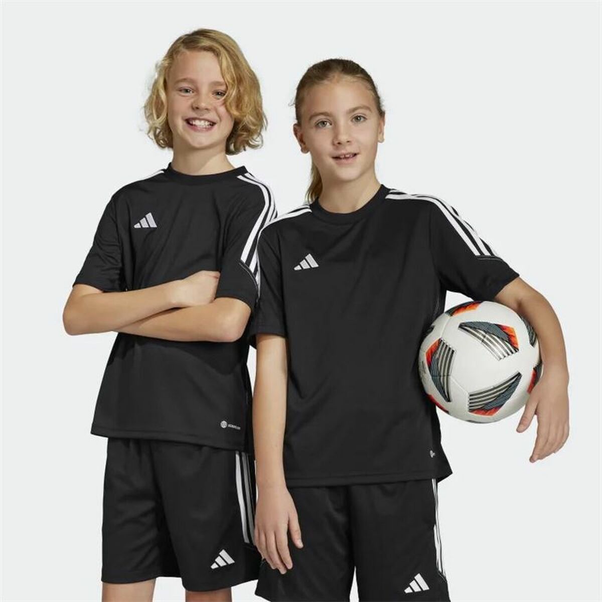 Tricou de fotbal Adidas Tiro23 Negru