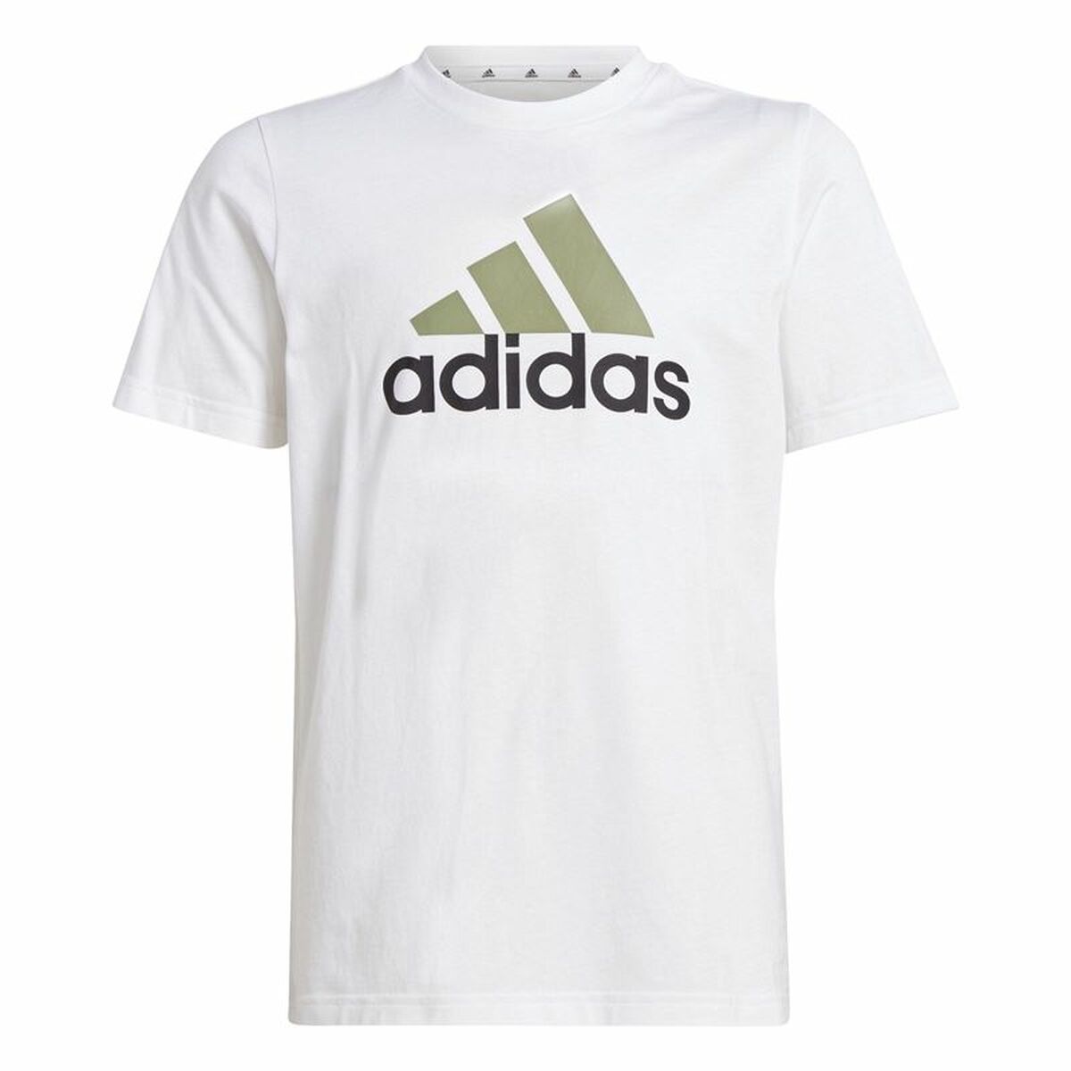 Tricou cu Mânecă Scurtă Unisex Adidas Essentials Alb