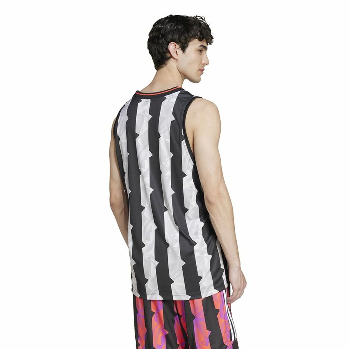 Tricou cu Bretele Bărbat Adidas House Of Tiro Tank Top Alb Negru