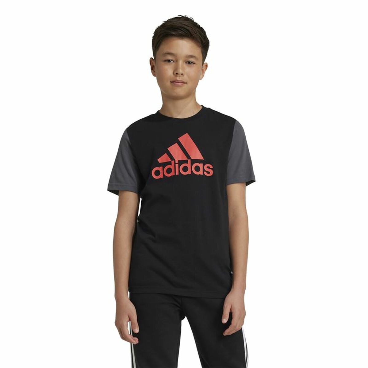 Tricou cu Mânecă Scurtă Unisex Adidas Essentials Negru