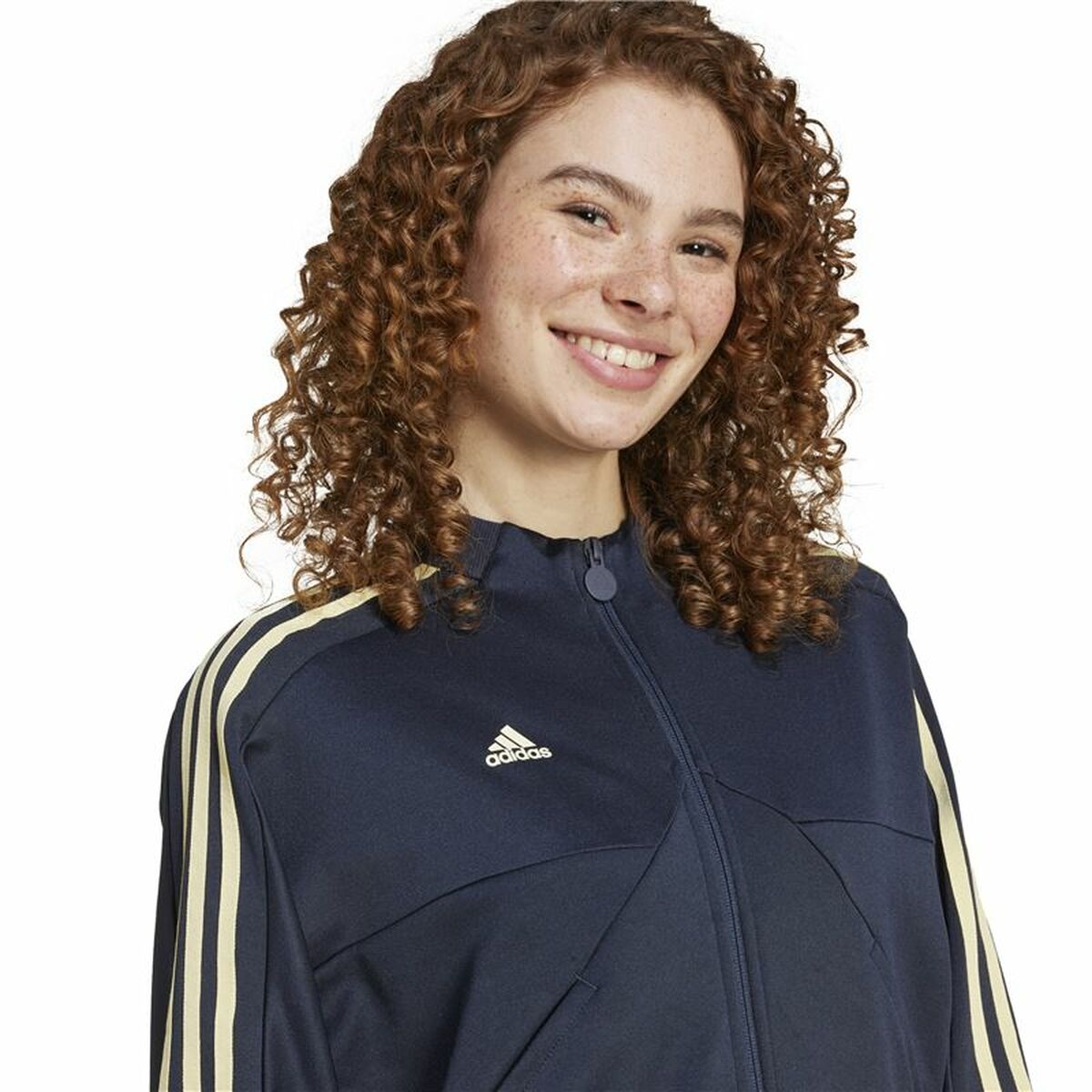 Jachetă Sport de Damă Adidas Tiro Track Top Albastru