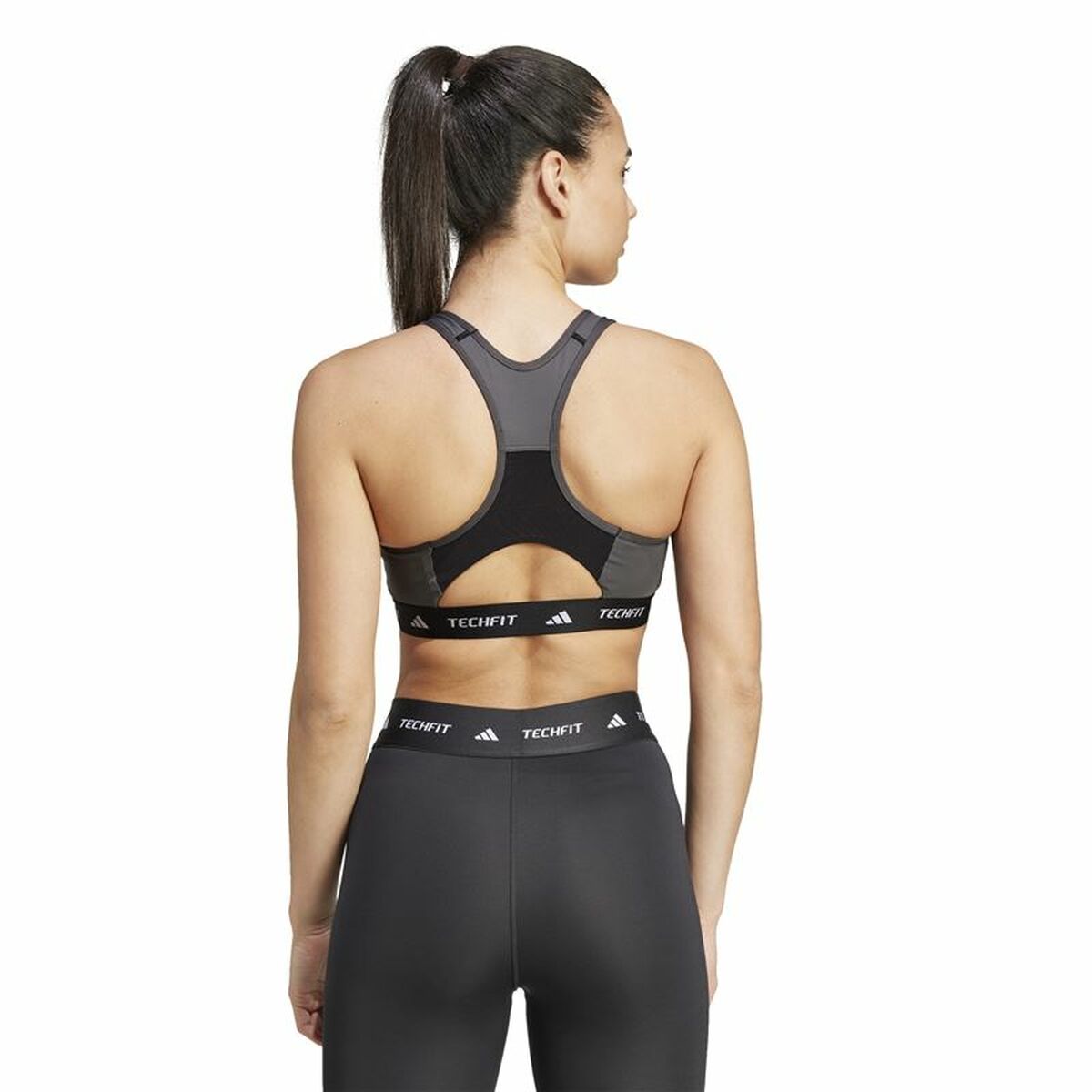 Sutien Sport Adidas Techfit  Negru