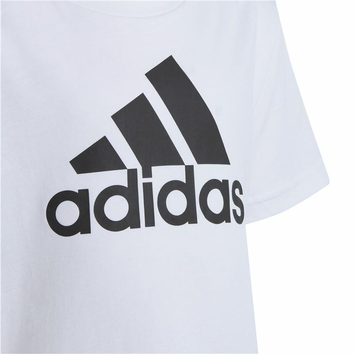 Tricou cu Mânecă Scurtă Unisex Adidas Lk Bl Co Alb